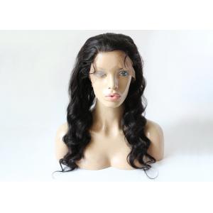 Loose Wave Full Lace Frontal Closure , 10 - 20 Inch Peruvian Lace Frontal Closure