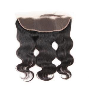 China Body Wave Lace Frontal Closure 13*4 Free Part 100% Human Hair supplier
