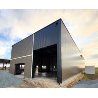 China Steel Structure Hangar Prefabricated Hot Rolled Galvanized Warehouse Building Shed on sale
