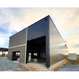 Steel Structure Hangar Prefabricated Hot Rolled Galvanized Warehouse Building Shed