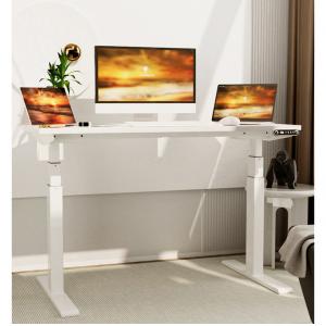 Adjustable Electric Height Dual Motor Metal Sit Stand Computer Table for Home Office Study