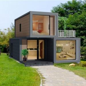 China CQGC Galvanized Steel  40ft Expandable Shipping Container House supplier
