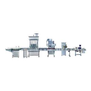 China Automatic Liquid Filling And Capping Machine Three Phase 15-60BPM wholesale