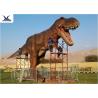 China High Simulation Large Dinosaur Garden Ornaments , Moving Dinosaur Yard Model wholesale