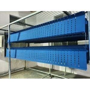 200x600mm Powder Coated Colorful Mild Steel Cable Tray Sizes for Optimal Organization