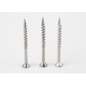 China Tamper Proof 1 Inch 3 Inch Stainless Steel Wood Screws 100mm Metric CSK Head supplier