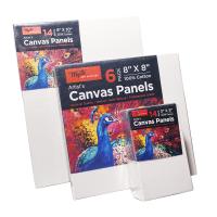 China Panneau de peinture 100% coton avec bois de pin et planches de peinture légères on sale