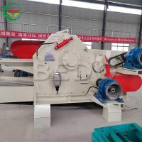 China Heavy Duty Waste Tree Branch Drum Wood Chipper Machine 110KW on sale