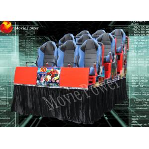 6dof Platform 7D Movie Theater With Hydraulic System High Disposition