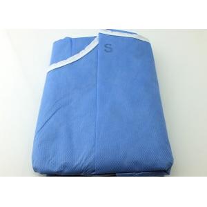 Breathable Sterile Surgical Gowns / Disposable Lab Gowns Bacteria - Resistant