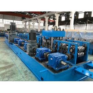 China 2.0 - 5.0mm Steel Purlin Roll Forming Machine with Gear Box Wire - electrode structure supplier