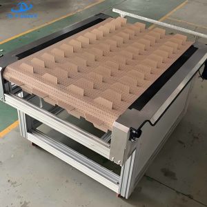 China 精密モジュラープラスチックチェーンコンベア モジュラーベルトコンベアシステム 0.75KW wholesale