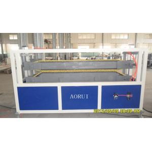 PVC Decoration Pinch Plate Profile Extrusion Machinery , PVC Plastic Production Line