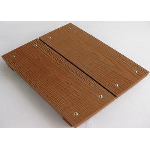 China Anti-Mould Composite Wood Decking Flooring / Boardwalk For Park Floor supplier