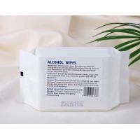 China 75% Alcohol Disinfectant Wipes / Non Woven Hospital Grade Alcohol Wipes on sale