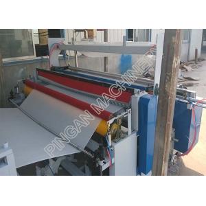 Semi automatic tissue paper rolls rewinding machine efficient with embassing Function