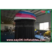 China Advertising Booth Displays DIA 2.5m Customized Inflatable Booth Tent , PVC Photo Booth Tent Durable on sale