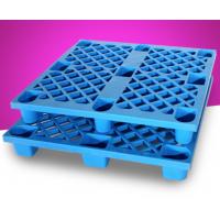 China Hdpe Nesting Warehouse Storage Shelves Blue Plastic Pallets Logistic Standard on sale