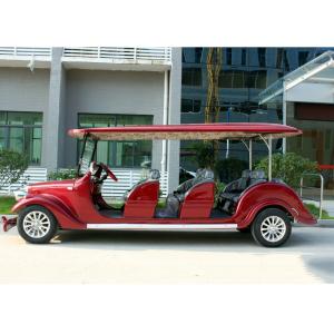 China Hotel Shuttle Classic Golf Cars , Street Legal Electric Vehicles 48V Battery Voltage supplier