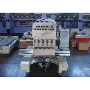 Jackets Towels Bags Single Head Embroidery Machine , Industrial Embroidery Sewing Machine With 15 Needles