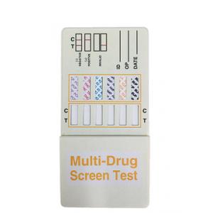 China Professional 6 Panel Drug Test Dipcard Disposable For Safety Workplace wholesale