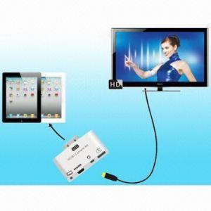 China 2 in 1 Camera Connection Kits Card Ceader for Apple Ipad / Ipad2 / Iphone4, 4S supplier