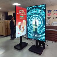 China Indoor High Brightness Window Advertising Display Screen Digital Signage on sale