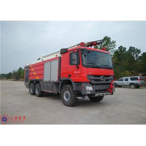 China Benz Chassis 6x6 drive Airport Rapid Intervention Vehicle with Six Seats supplier
