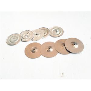 China Square Stainless Steel Self Locking Washer , Round Type Insulation Speed Clips supplier