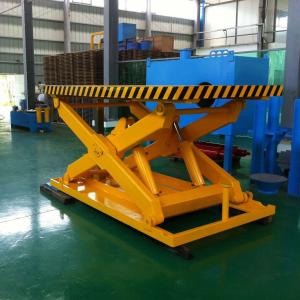 China 5Ton Heavy Duty Fixed Hydraulic Scissor Lifting Table With Large Platform supplier