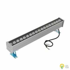 China IP65 Wall Washer Commercial LED Outdoor Lighting With Extended Aluminum Material 18W supplier