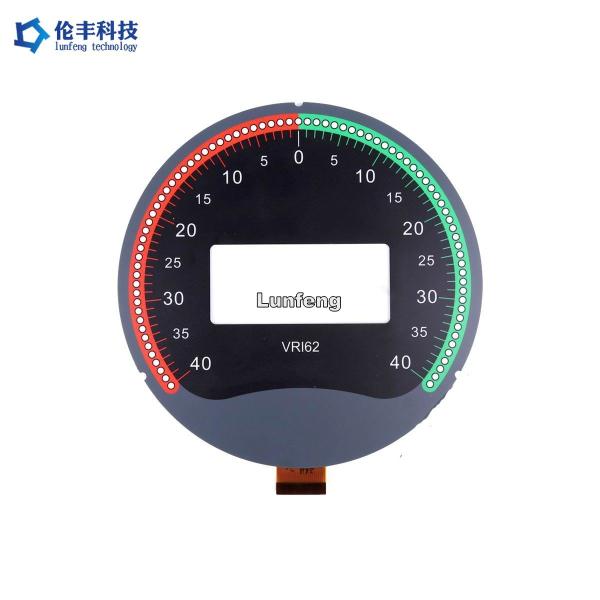 Dashboard Polyester PET Membrane Switch Keyboard With FPC Circuit