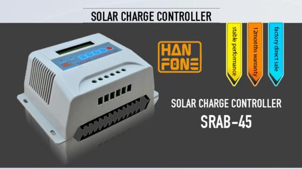 Gel Battery Get Power by MPPT Solar Charge Controller 50A Solar Charge