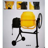 China Rotor Type Electric Concrete Mixer Machine 650W With Drum Mouth on sale