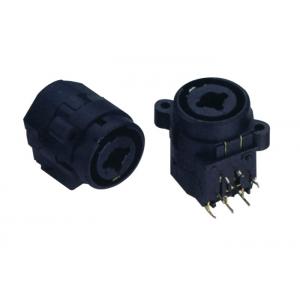 Audio Vertical Female Type XLR Combo Connector With 1/4" Stereo Jack