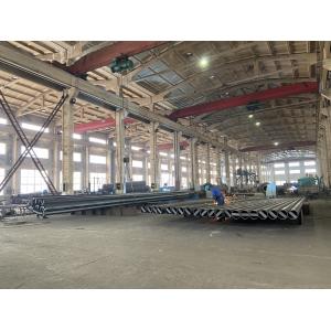 China 9m 30ft Hot Dip Galvanized and Bitumen Painted 69kv Electric Steel Pole supplier