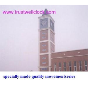 China clocks towe/r movement  mechanism three 3 sides hour minute second hand -Good Clock (Yantai)Trust-Well Co supplier