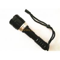 China High Power Diving Powerful Flashlights / Focus Flashlight Waterproof For Under Water Use on sale