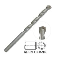 China Round Shank Masonry Drill Bit Milled / Rolled For Concrete Tile Masonry Metal on sale