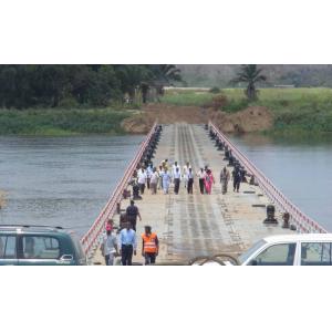 China Reusable Floating Pontoon Bridge Inconvenient Traffic For Rivers wholesale