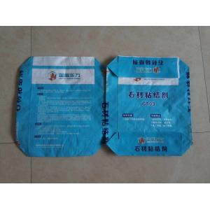 China Plastic BOPP Woven Bags Cement Tile Adhesive 20kg 25kg For Building Material supplier