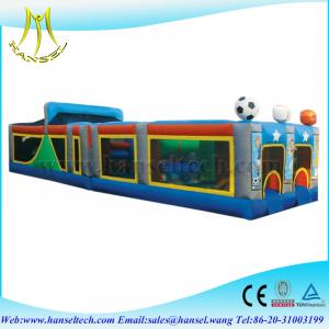 China Hansel preschool outdoor play equipment,obstacle sport game for children supplier