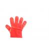 China Polyethylene Disposable Plastic Hand Gloves Customzied Color For Food Serving wholesale