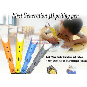 3D pens 2nd Generation LED Display DIY 3D Printer Pen With 3Color 9M ABS Arts 3d pens For Kids Drawing Tools