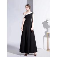 China Timeless Elegance Black Evening Dress on sale