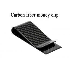 Business Slip Resistant Waterproof Carbon Fiber Money Clips