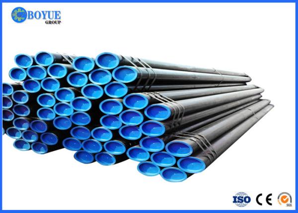 Welded Seamless Steel Pipe , Hollow Section Mild Steel Seamless Pipe OD 1/2