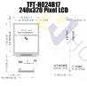 China 2.4-inch 240x320 TFT LCD Display With RGB Interface wholesale