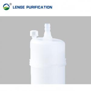 2.5 Inch PTFE Pleated Water Filter Cartridge With 3/8'' Pagoda Shaped Connection
