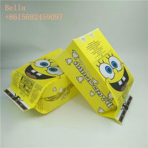 China 100g / 120g Microwave Popcorn Bag Reflective Paper For Manual / Auto Filling Machine supplier